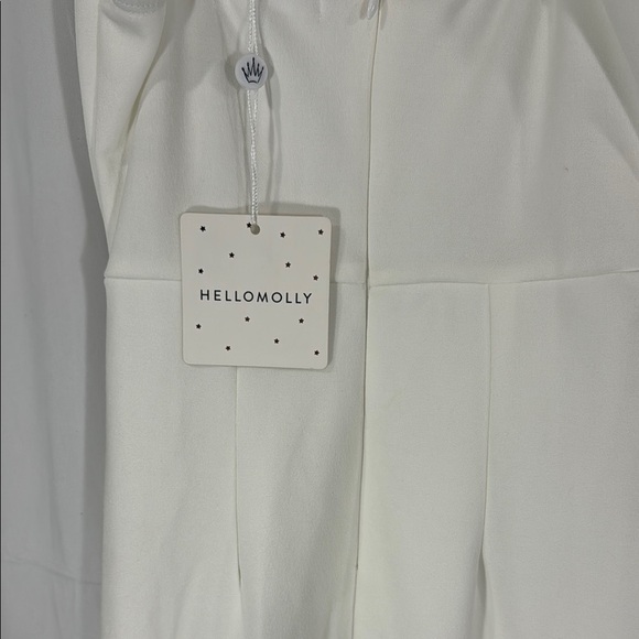 Hello Molly White Sheath Dress with Slit Size XS - Picture 9 of 10